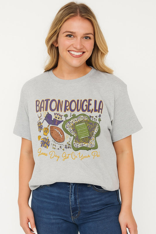 Baton Rouge Gameday Tee