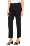 Liv Relaxed Skinny Black Rinse - The Season Boutique