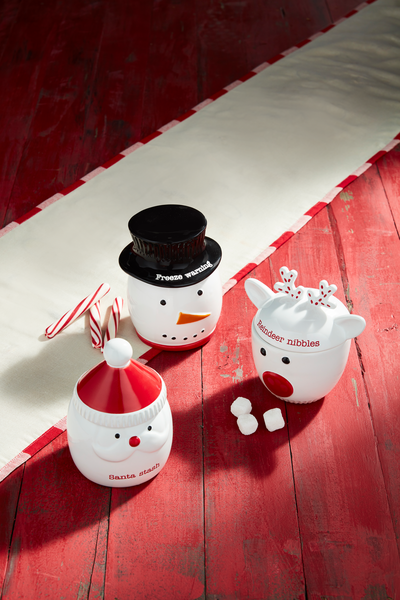 CHRISTMAS CANDY JARS